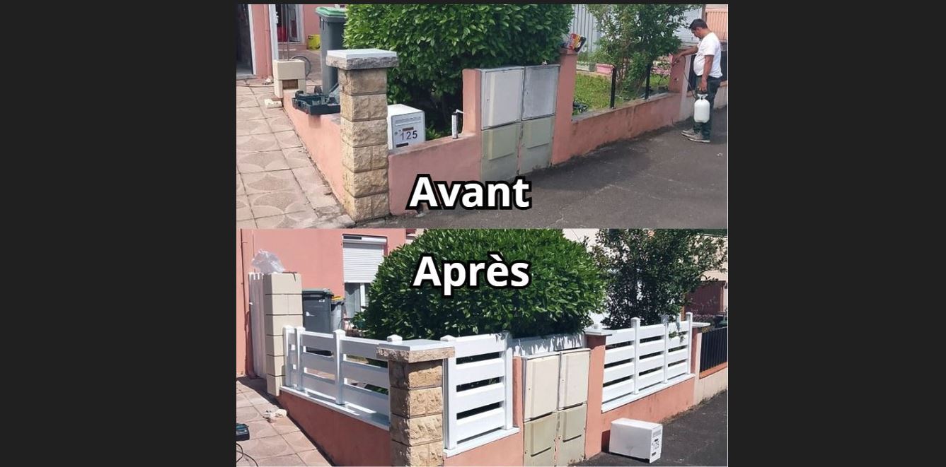 Barriére de jardin