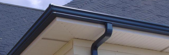 Gouttière aluminium profilée